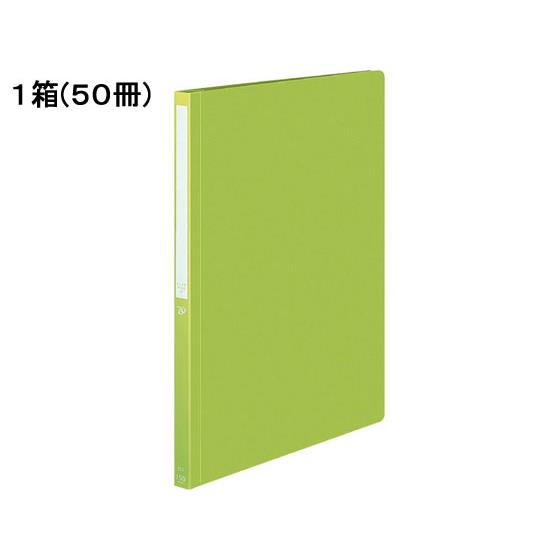 PPフラットファイルPOSITYA4タテ ライトグリーン 50冊 コクヨ P3ﾌ-P10-5NLG