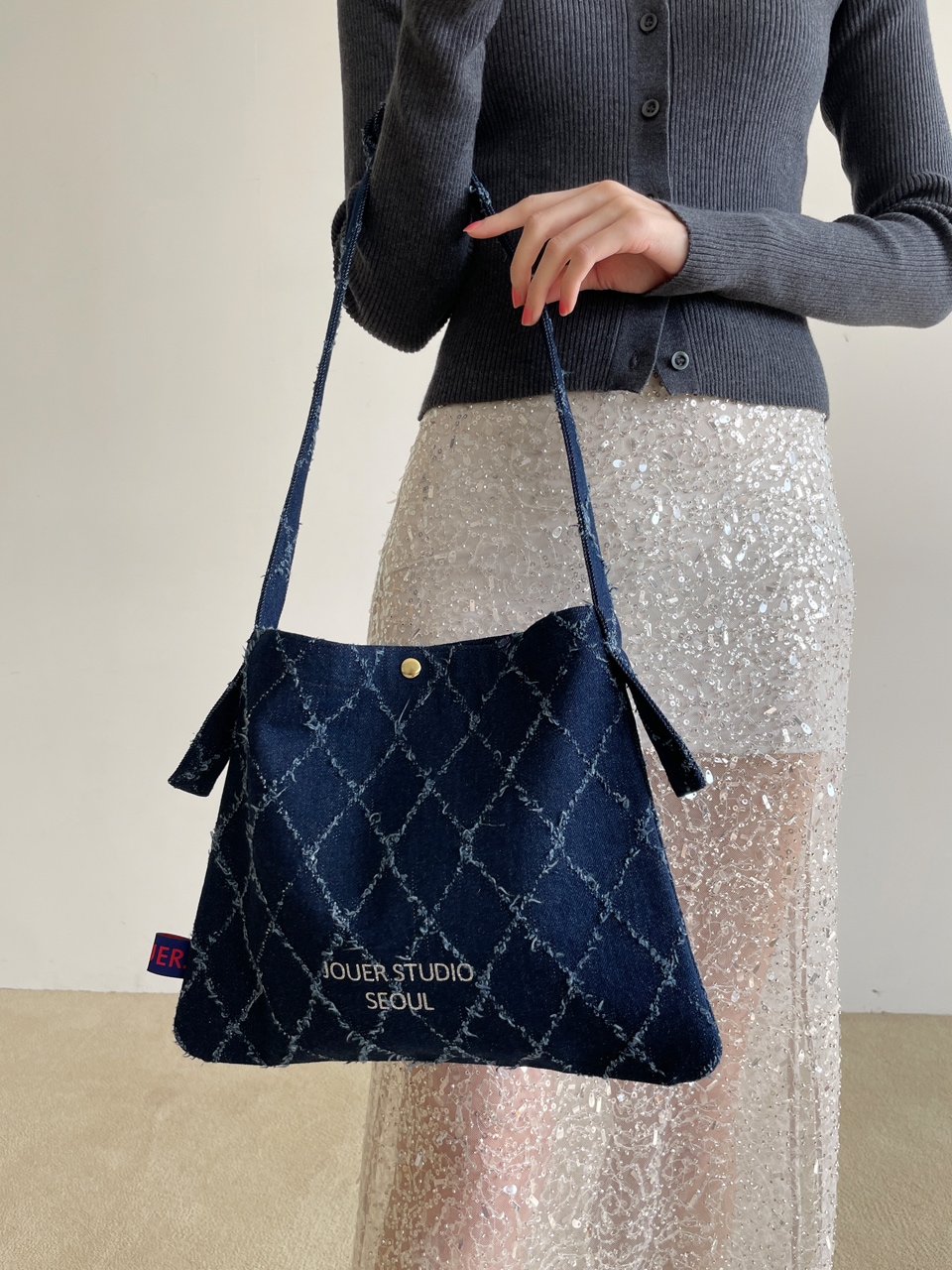 Dia blue mini bag