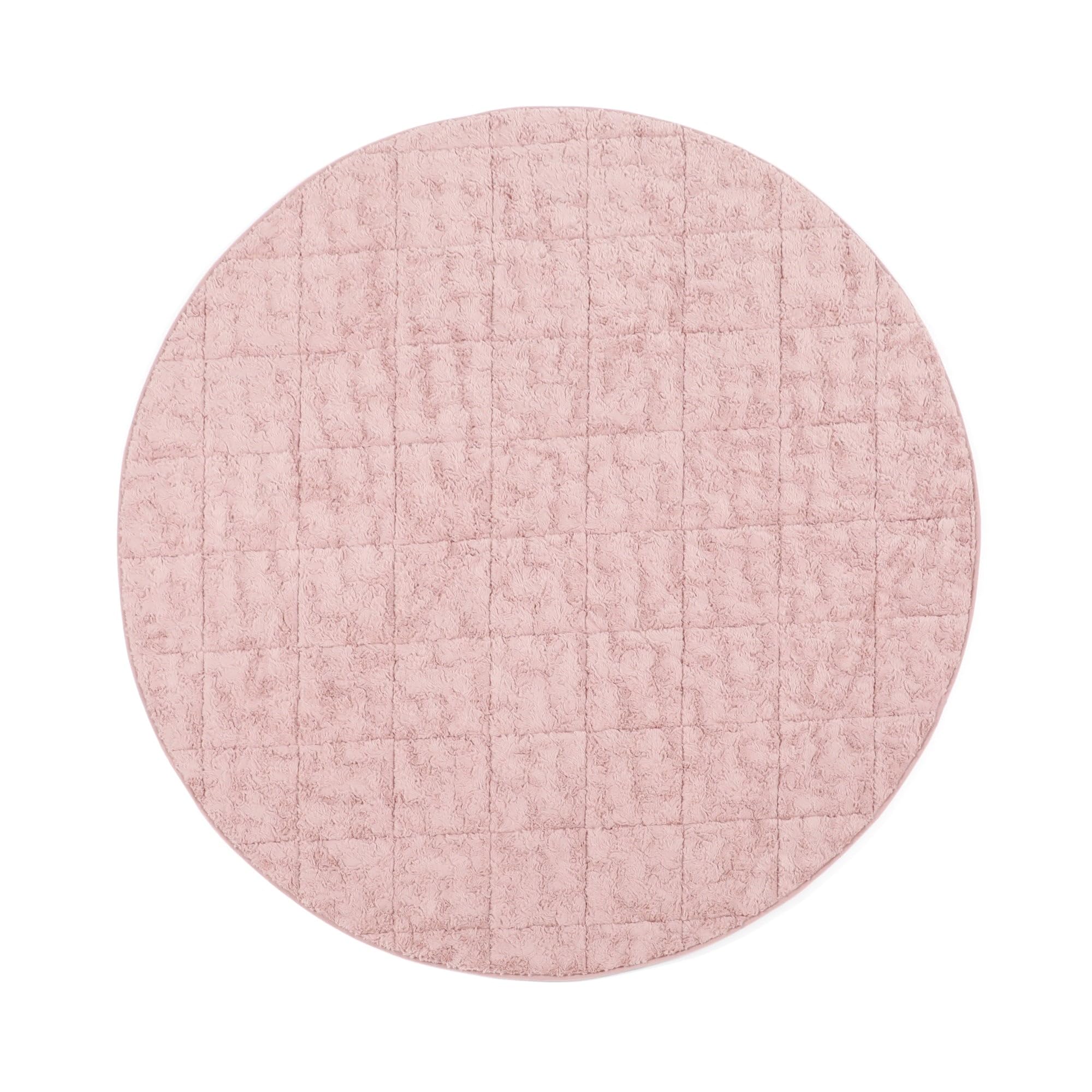 Francfranc フランフラン 【オンラインショップ限定】ボティーヌ こたつ敷布団 円形 φ190cm ピンク 2024年モデル