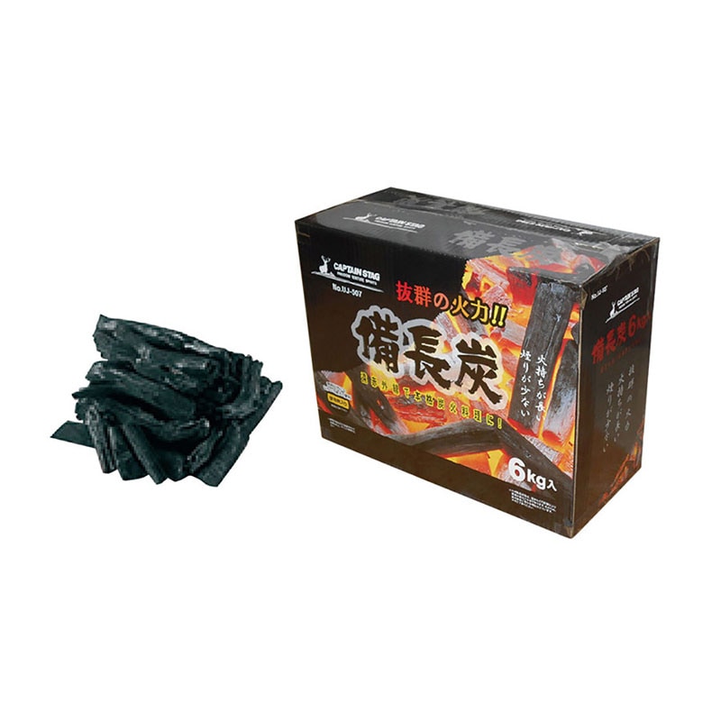 備長炭 kg入 トレッキング キャンプ用品 燃料 (UJ507)
