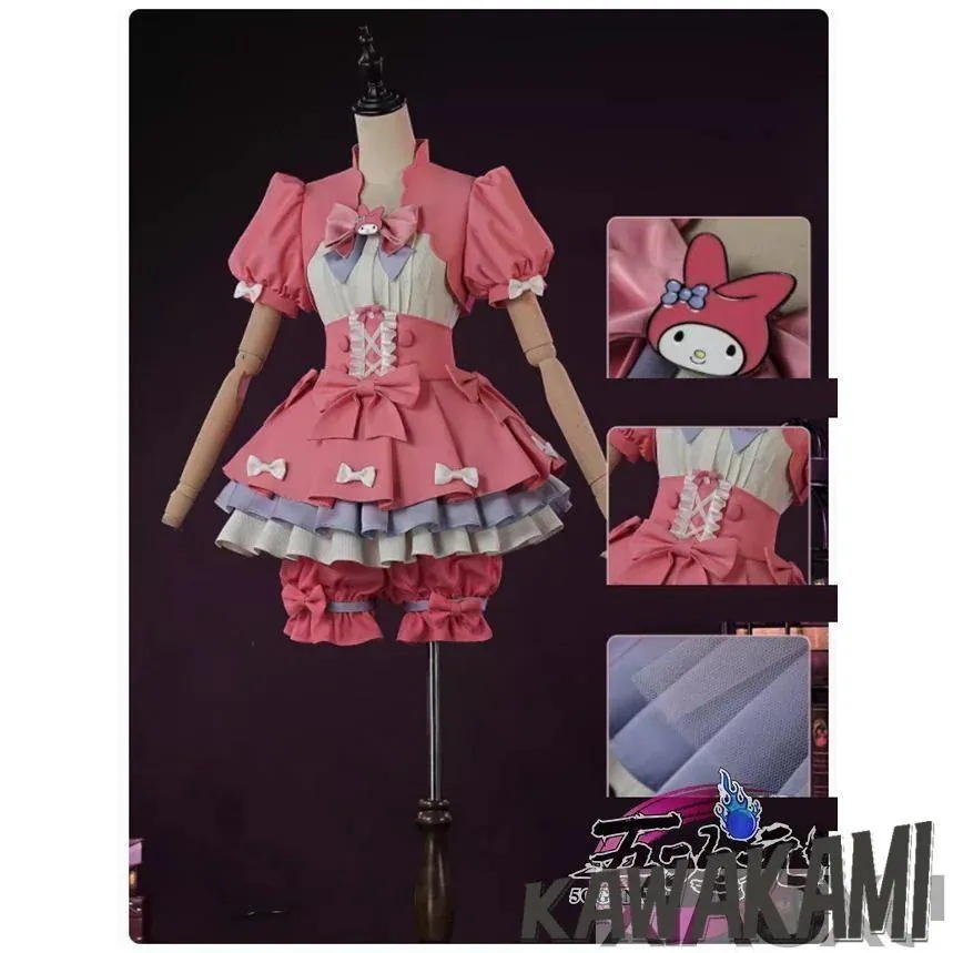 江南猫次　第五人格　IdentityV　コスプレ　応援団×マイメロディ　コラボ　衣装 いしょう 道具能1387