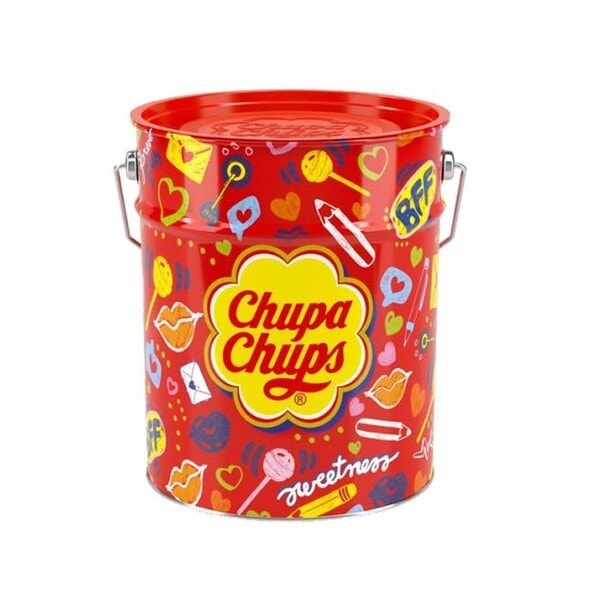 チュッパチャプス ポップアートチン 1650g 1個