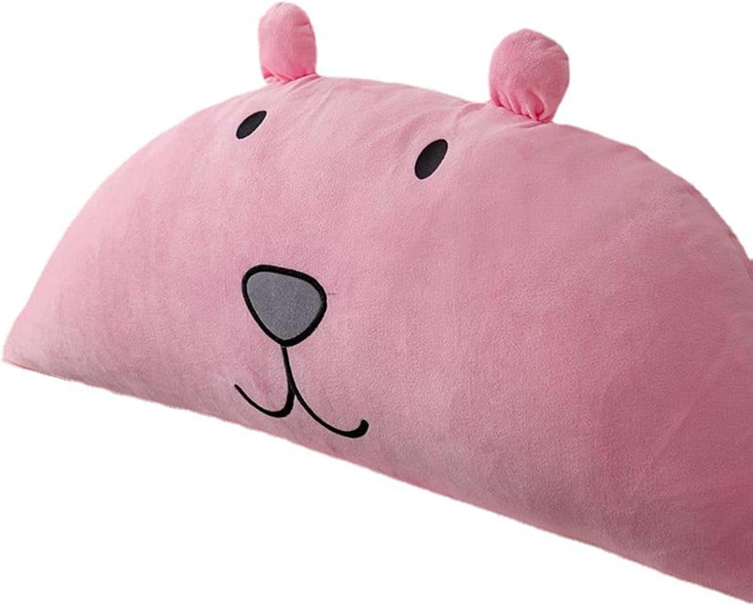 クマ ヘッドボードクッション 大きい枕 子供 読書用 ベッド ソファー デイベッド サポート 背もたれ 寝具 バックレスト 可愛い 綿 家庭用 インテリア