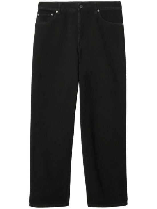 BURBERRY Men Straight Pants 8101264 B8634 Onyx