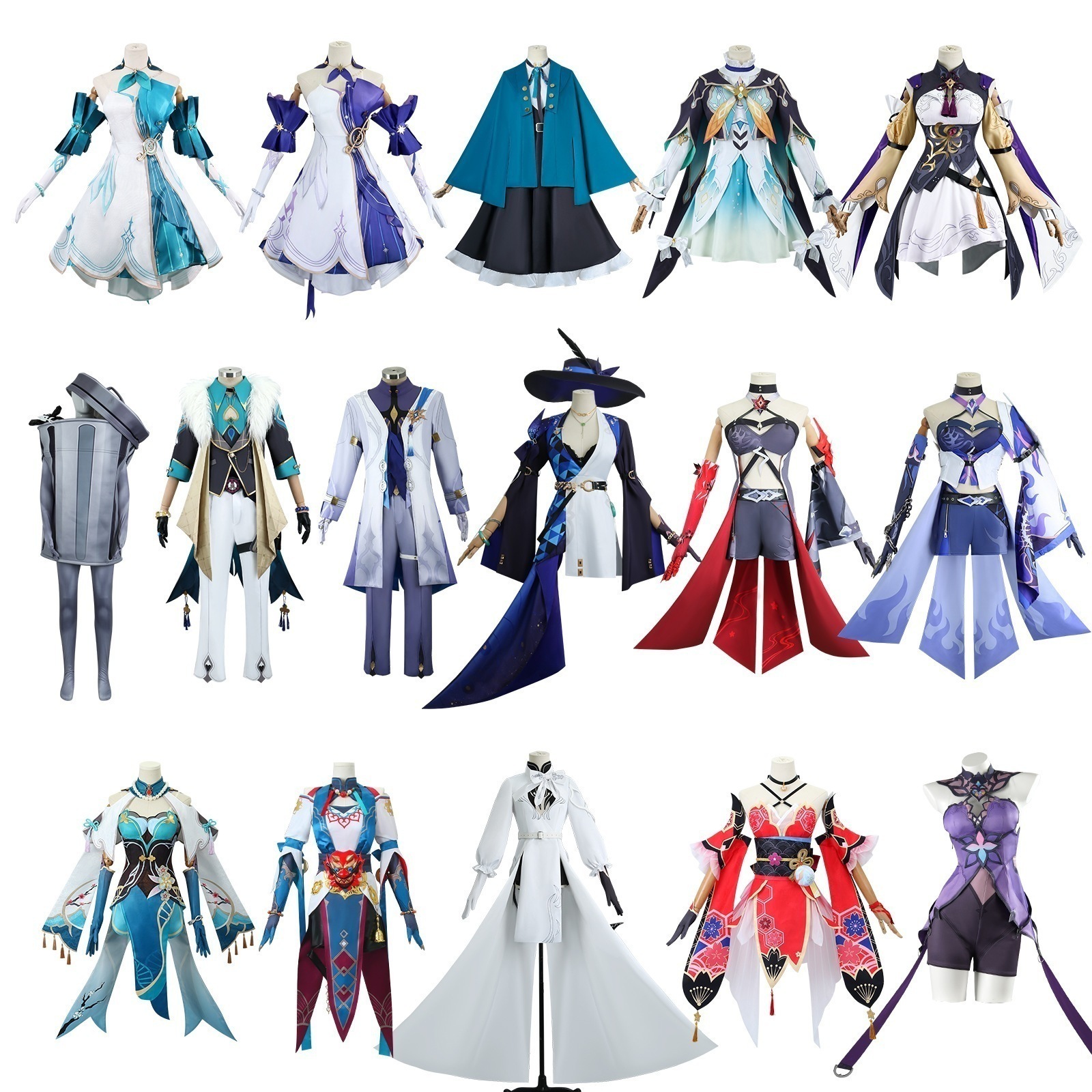 崩壊星穹鉄道cos服知更鳥日曜日流蛍素裳コスプレ衣装