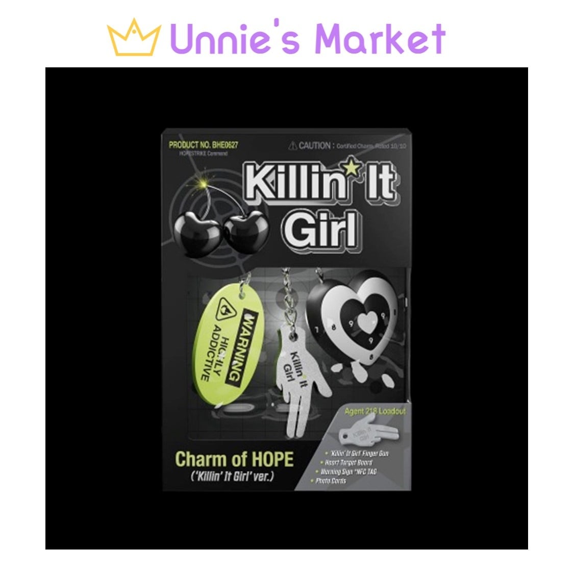 J-HOPE (BTS) - Charm of HOPE (Killin’ It Girl ver.) + Free Photocard 1EA(fan-made) 5,117円