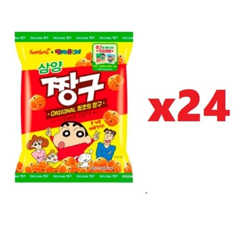 サムヤンちゃんぐ115g x 24袋おいしいスナック韓国食品