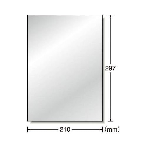 （まとめ買い）レーザープリンタラベル屋外用シルバー 31035 00069198 [x3]