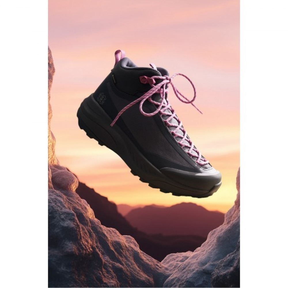 コロンスポーツ レディーストレッキングシューズ FE4HX24540GRY