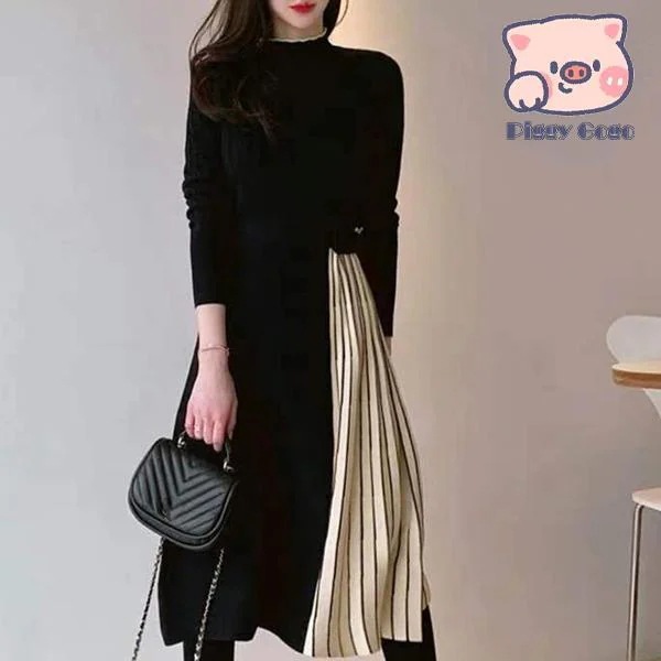 【急速出荷!】 ワンピース ニットワンピース レディースフレアワンピ