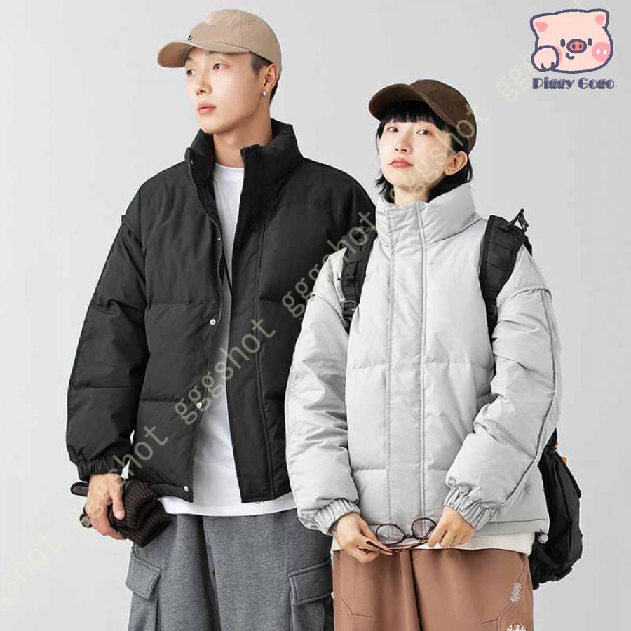 冬の特恵ダウンジャケット メンズ レディース あったか 暖かい アウター コート 立ち襟 ジャケット 上着 秋 冬 服 軽量 厚手 ライト ダウン 防風 長袖 持ち運び