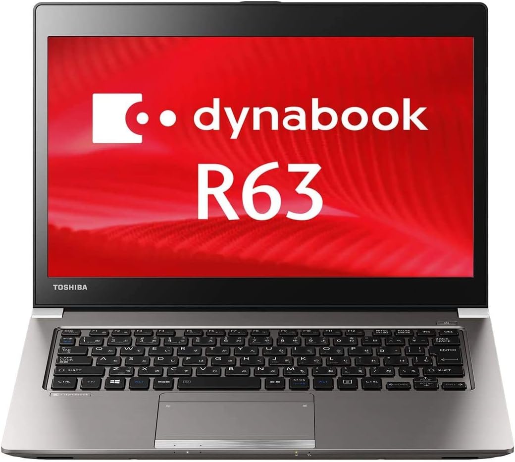 ダイナブック R63/P PR63PBAA637AD71 / Core i5 5300U2.3GHz / SSD:128GB / 13.3インチ / シルバー【】
