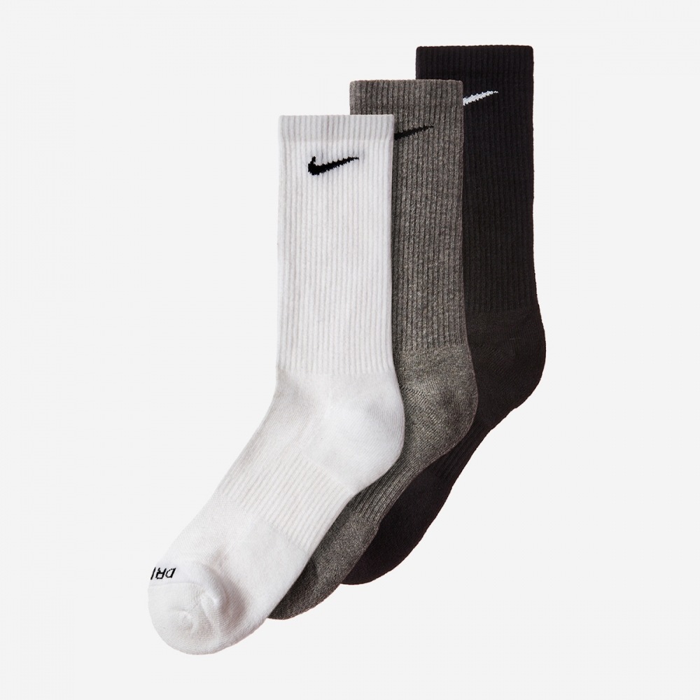 ナイキナイキエブリデイプラスクッショントレーニングクルーソックス (3ペア) SX6888-964
