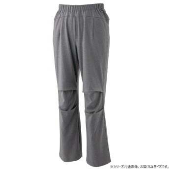 ケアファッション 座/ビューティフォーニットパンツ（紳士） グレー L 82094002