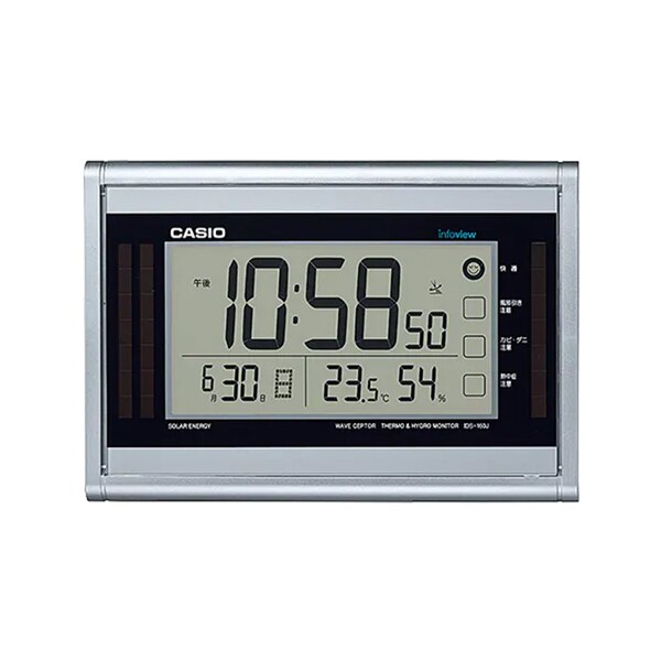 取寄品 正規品 CASIO時計 カシオ 掛け時計 IDS-160J-8JF デジタル 電波時計