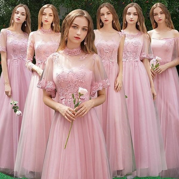 ピンク ブライズメイドドレス（3m-16y）