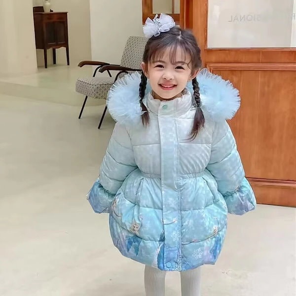 THE NORTH FACE ブラック ロングダウンジャケット　ベンチコート 90センチ トレーナー コート 130 女の子 ポンチョ 防寒 と と
