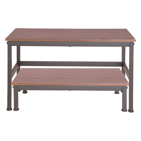 サンハーベスト SYM-201 DBR 玄関ベンチ&踏み台セット メーカー直送