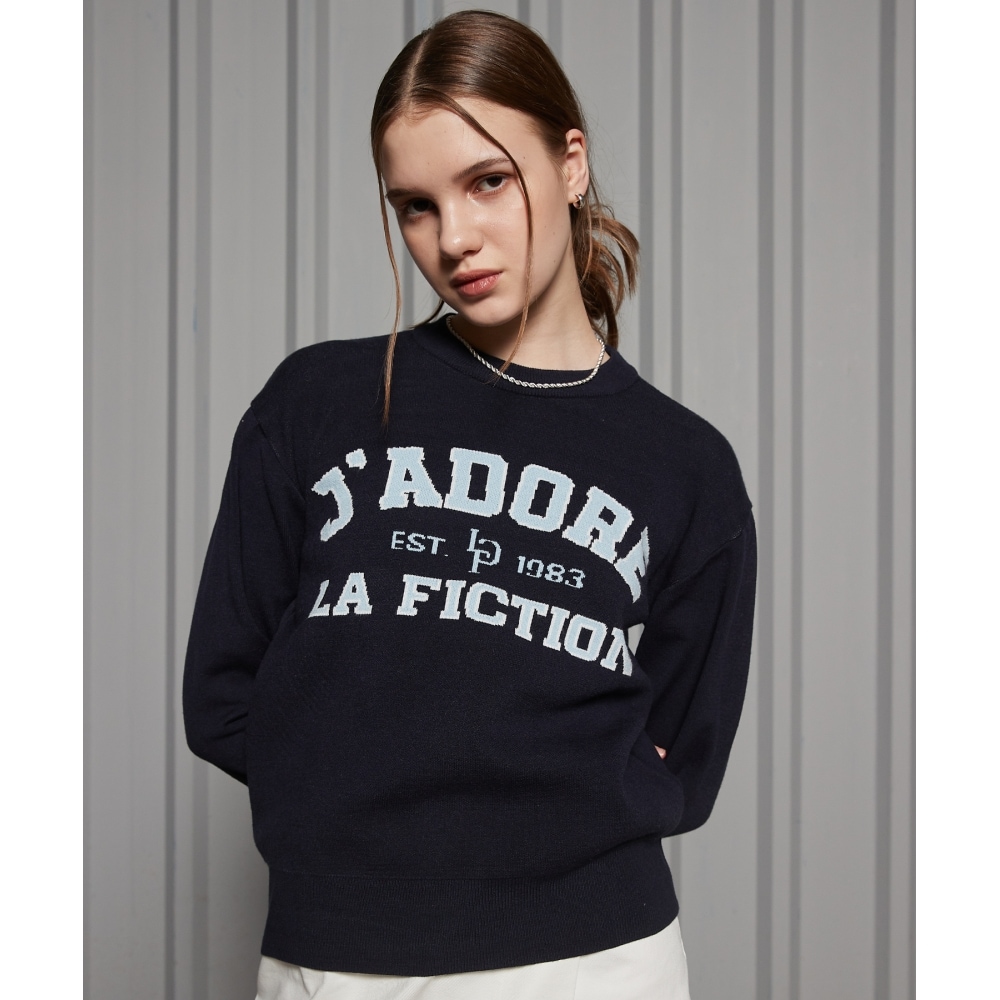 ラーティジェント LR ジャドールニット(ネイビー) 8,617円