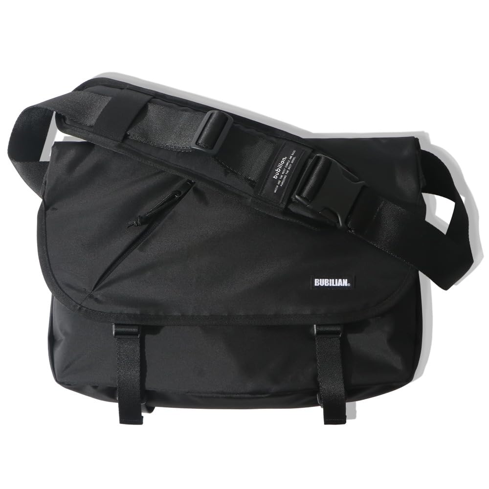 Agnes Messenger Bag [BLACK] 韓国 男女共用 外出用 デート 贈り物 韓流 中学生 高校生 新学期 デイリー カジュアル 人気