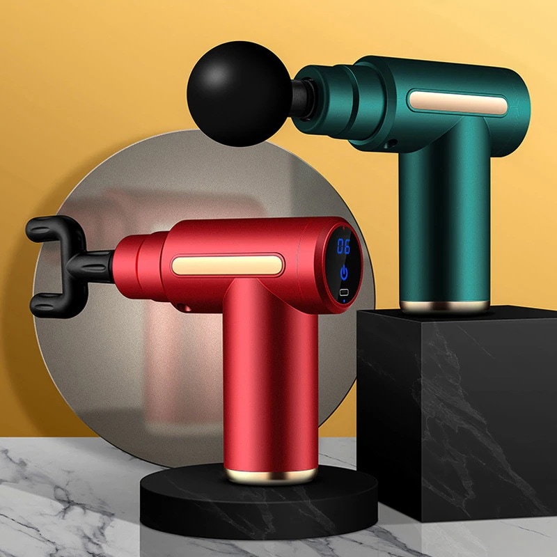 全身ケア 用のミニ振動タイマーマッサージガン 筋肉のリラックス ための全身ケア 全身使用可 スポーツ 軽量 小型 mini 2023