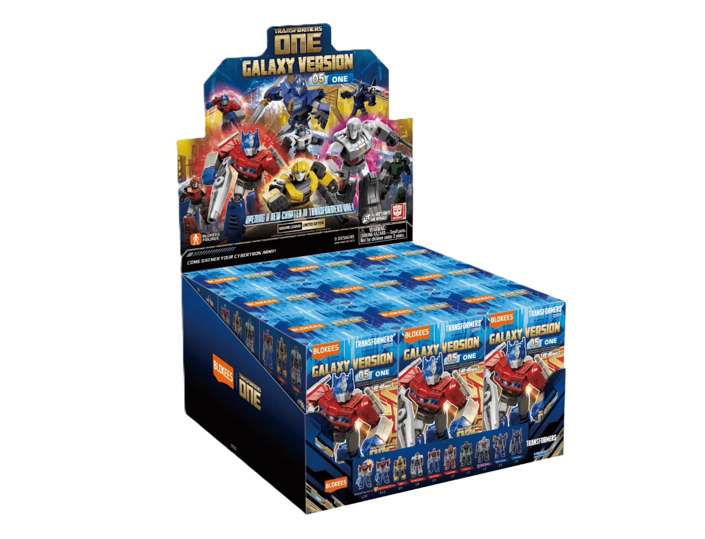 Blokees トランスフォーマー·GV 05 ONE (9個入り) Transformers Galaxy Version 05 ONE