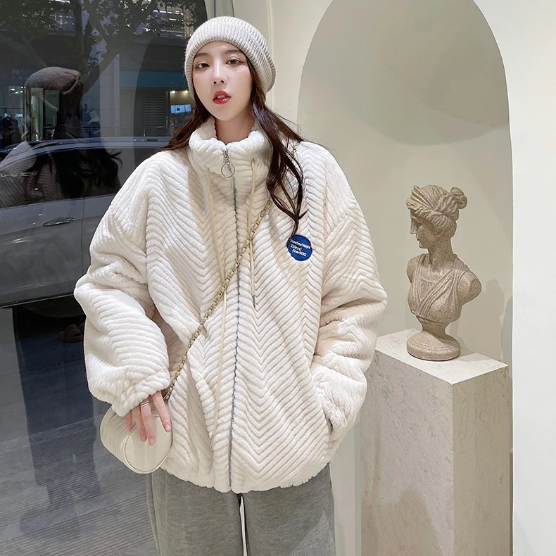 福袋ジャケット ダウンジャケット可愛い カジュアル アウター ジャケット トップス ファッション アウター 厚手 防寒カジュアAWアウター 厚手 開き襟 韓国ファッション 皮毛一体 福袋