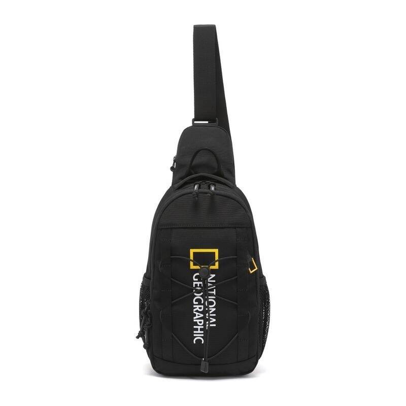 ナショナルジオグラフィック NATIONALGEOGRAPHIC N265ACR590 ビッグロゴ スリングバッグ BLACK N265ACR590099 420146