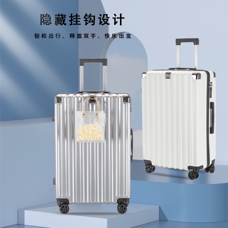 外国貿易輸出スーツケース女性用新型20インチ小型キャビンスーツケースワイドトロリー多機能高品質トラベルケース 9,845円