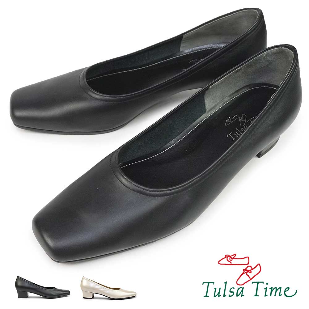 28cm 大きいサイズ タルサタイム スクエアトゥ 380 日本製 フォーマル レディース パンプス
