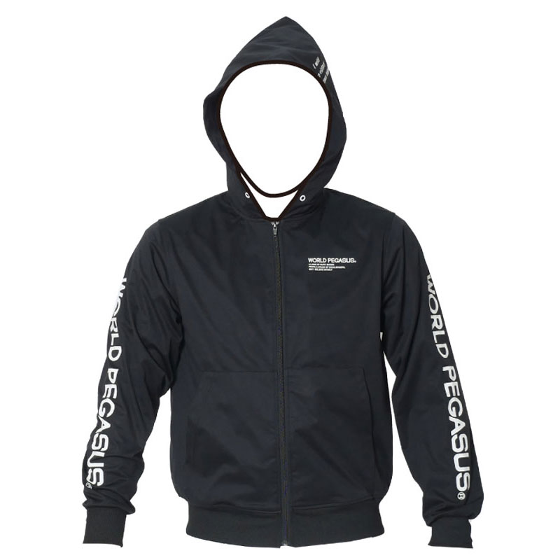 ワールドペガサス Worldpegasus 防風撥水フーデットパーカー（フルオープン） アパレル トップス (WAP100)