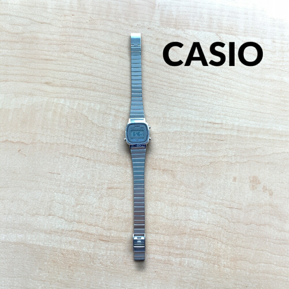 海外モデル カシオ CASIO 腕時計 レディース キッズ 女の子 チプカシ デジタル ミニサイズ レトロ クオーツ 防水 シンプル シルバー メタルバンド 中学生 高校生 プレゼント ギフト 時計 6,072円
