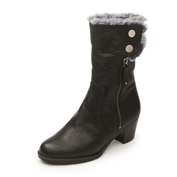 [坡州店] ランドローバー・ルノワール 女性用ボタン付き毛皮ブーツ RENBOC3906G1
