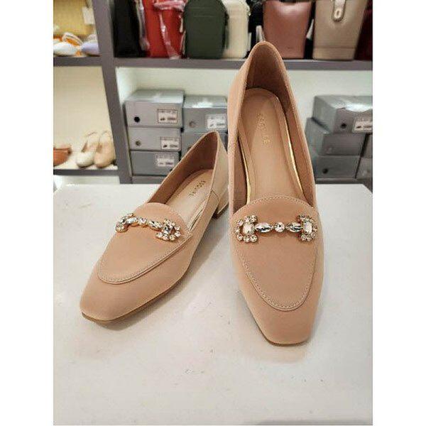 女性セミドレスローファー 3CM(EQCSHQ560PI) (P003746431)