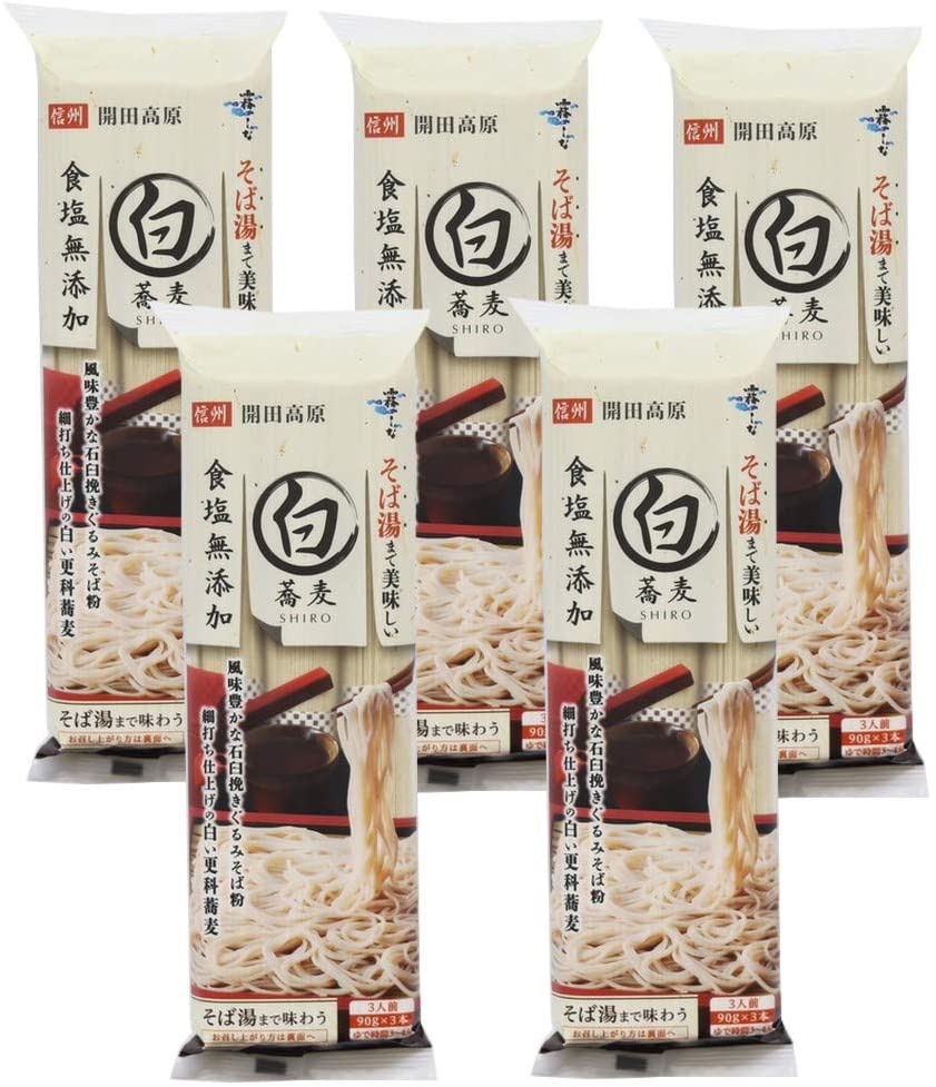 新作ウエア はくばく 霧しな 270g5袋 白 そば湯まで美味しい蕎麦 そば - flaviogimenis.com.br