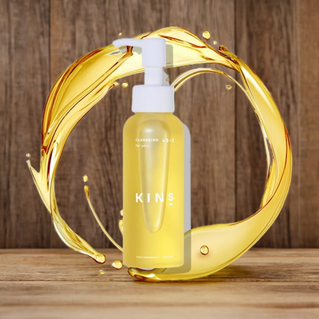 KINS キンズ クレンジングオイル 毛穴 角栓 汚れ ダブル洗顔不要 w洗顔 メイク落とし (100ml)