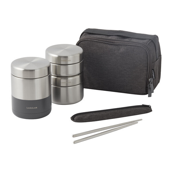 保温弁当 弁当箱 /ステン保温弁当450 LHC8013