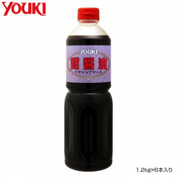 YOUKI ユウキ食品 甜醤油（ケチャップマニス） 1.2kgx6本入り 212206