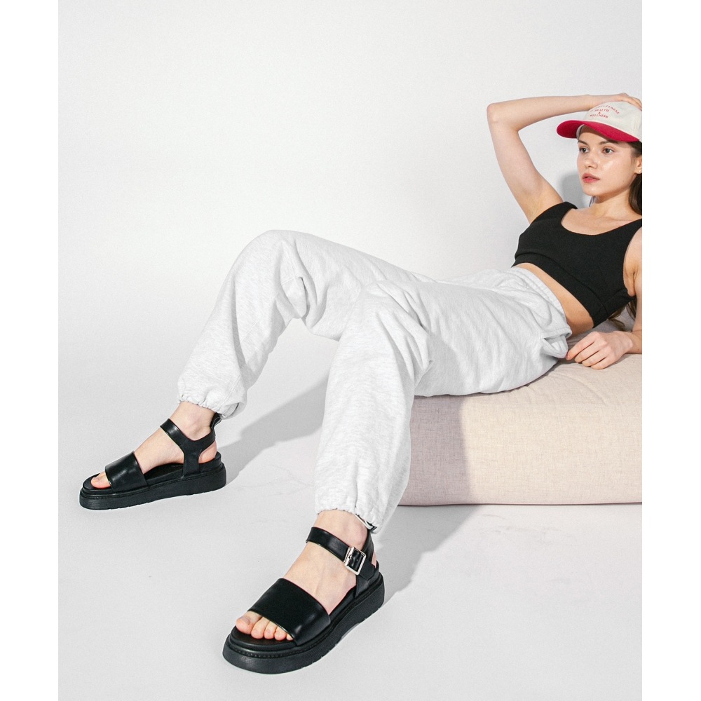 MAC MOC製作7日Bump 2Colorベーシックプラットフォームサンダル5.5Cm