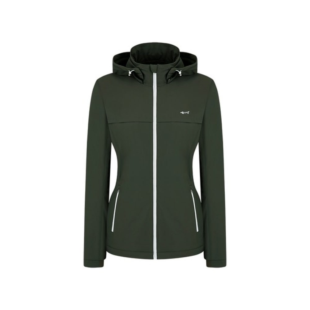 [ルイカステル] 女性用裏地付きベーシックフィットスプリングジャンパー