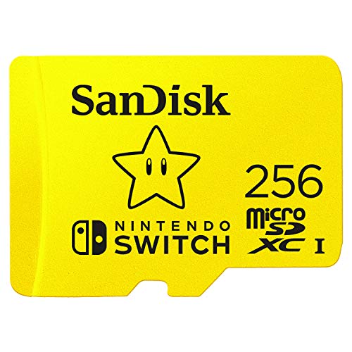 Sandisk SDSQXAO-256G-GN3ZN memory card 256 GB MicroSDXC Nintendoの正式ライセンス 海外パッケージ品