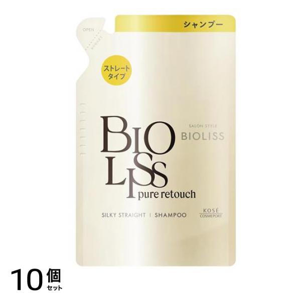 SS ビオリス ピュアレタッチ うねさぁら シャンプー 340mL (詰め替え用) 10個セット