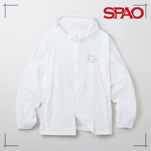 SPAO 公式 ウインドブレーカー 韓国キャラ くま カカオトーク人気キャラクター