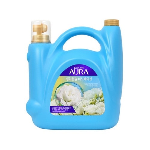 アウラ 生花カプセル 超高濃縮 大容量 柔軟剤 5.5L フレッシュリリーx 1個 芳しい柔軟剤 静電気防止 大容量