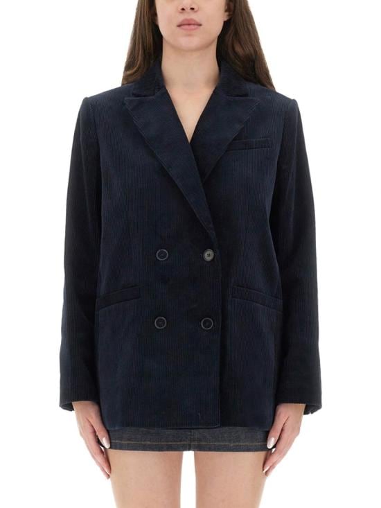 A.P.C. Women Jackets COHBB F03212 IAK Blue