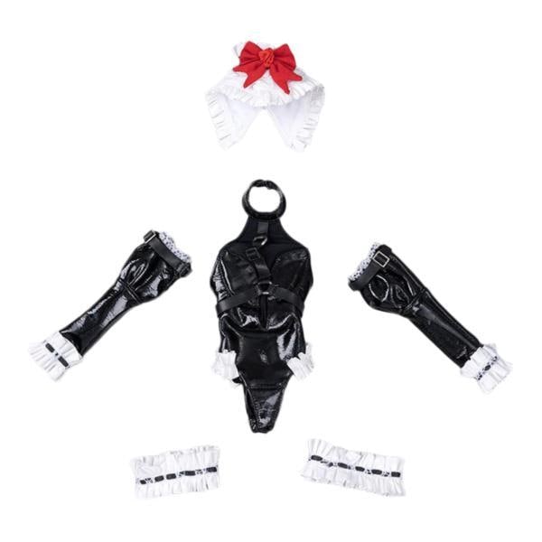 1/6ミニコスプレコスチュームメイド衣装ファッションフィギュア12 インイン女性人形のフィギュアアクセサリーの衣服