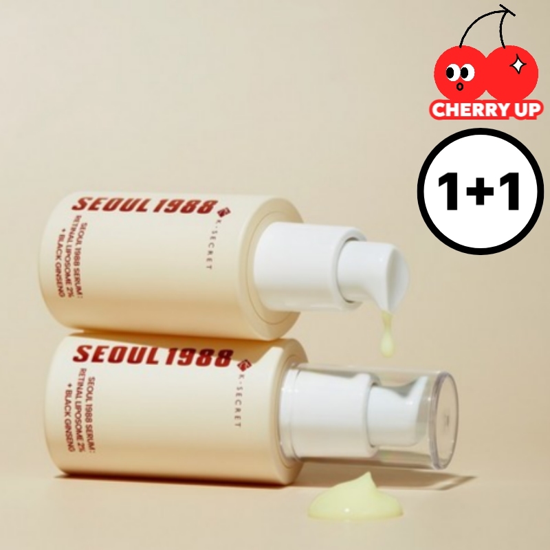ソウル 1988セラム 2本セット（30ml×2） SEOUL 1988 レチナール ブラックジンセラムretinol /serum/retinol 1 percent 5,028円