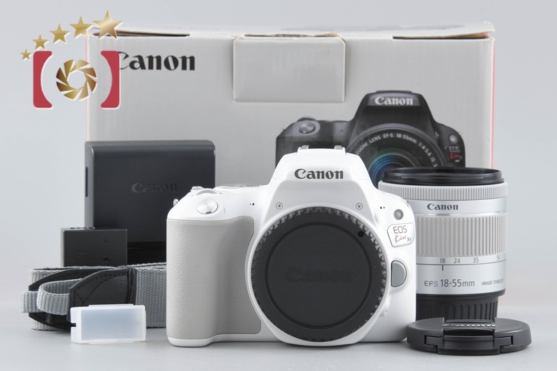 EOS Kiss X9 EF-S 18-55 IS STM レンズキット ホワイト シャッター回数僅少 元箱付き