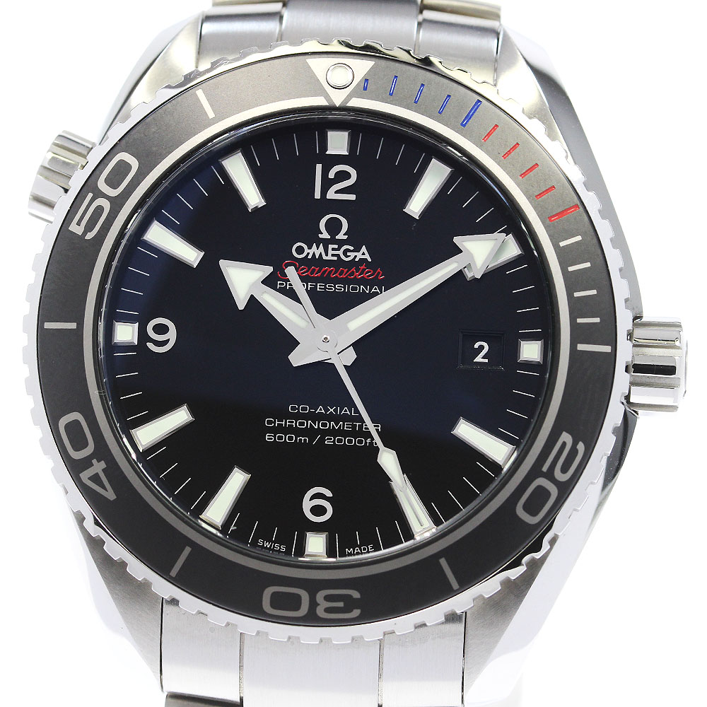オメガ OMEGA 522.30.46.21.01.001 シーマスター600 プラネットオーシャン 2014ソチオリンピック 自動巻き メンズ 良品 箱・保付き_838014【中古】 277,830円