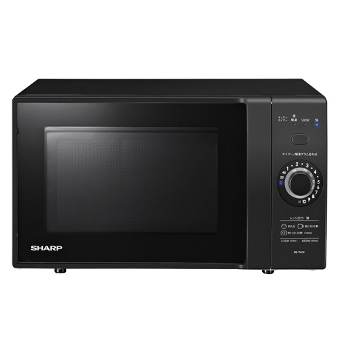 シャープ RE-TM18-B 電子レンジ　18L　ブラック系 RETM18B 10,350円
